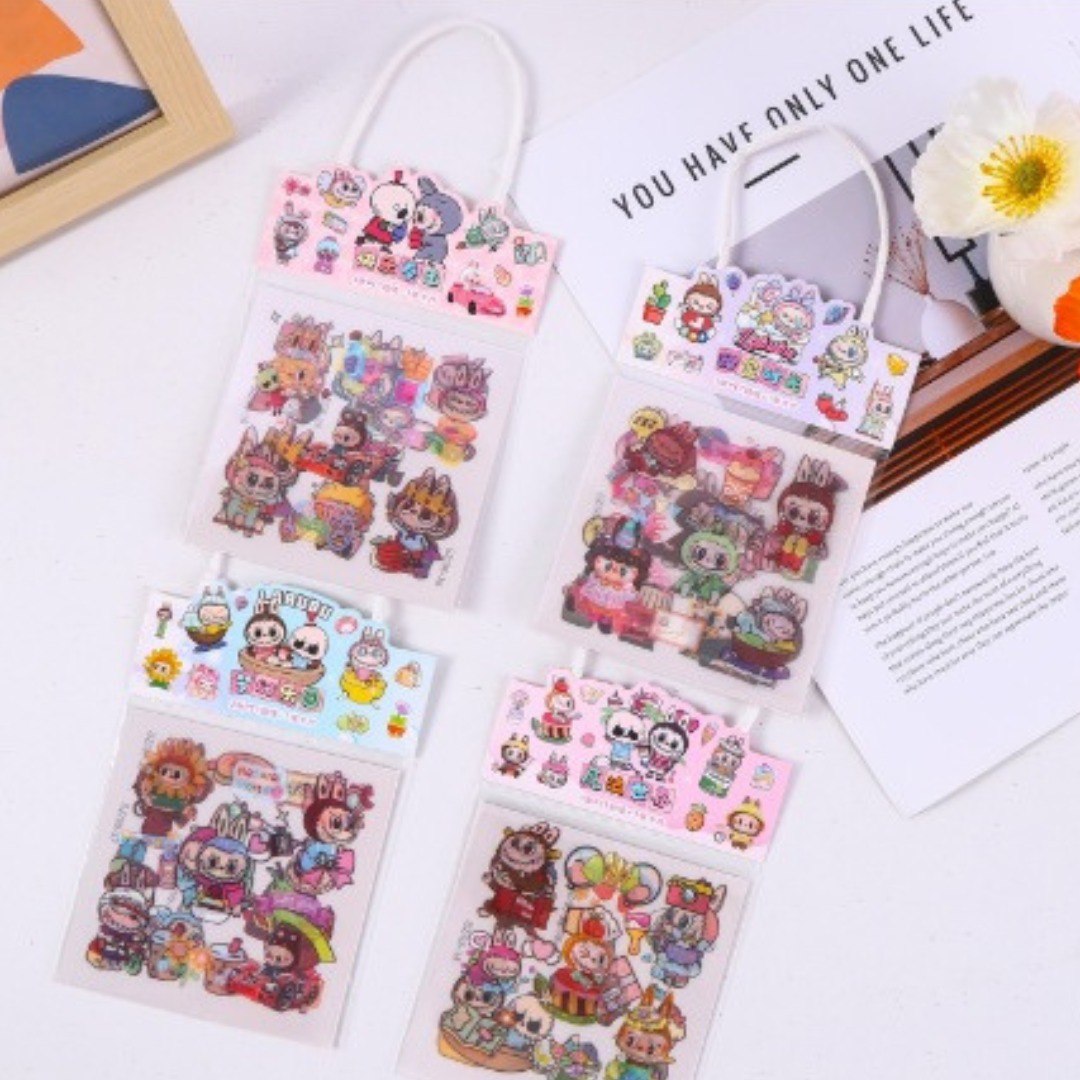 Bolsa de Stickers 40PCS La Bubu 🧸✨