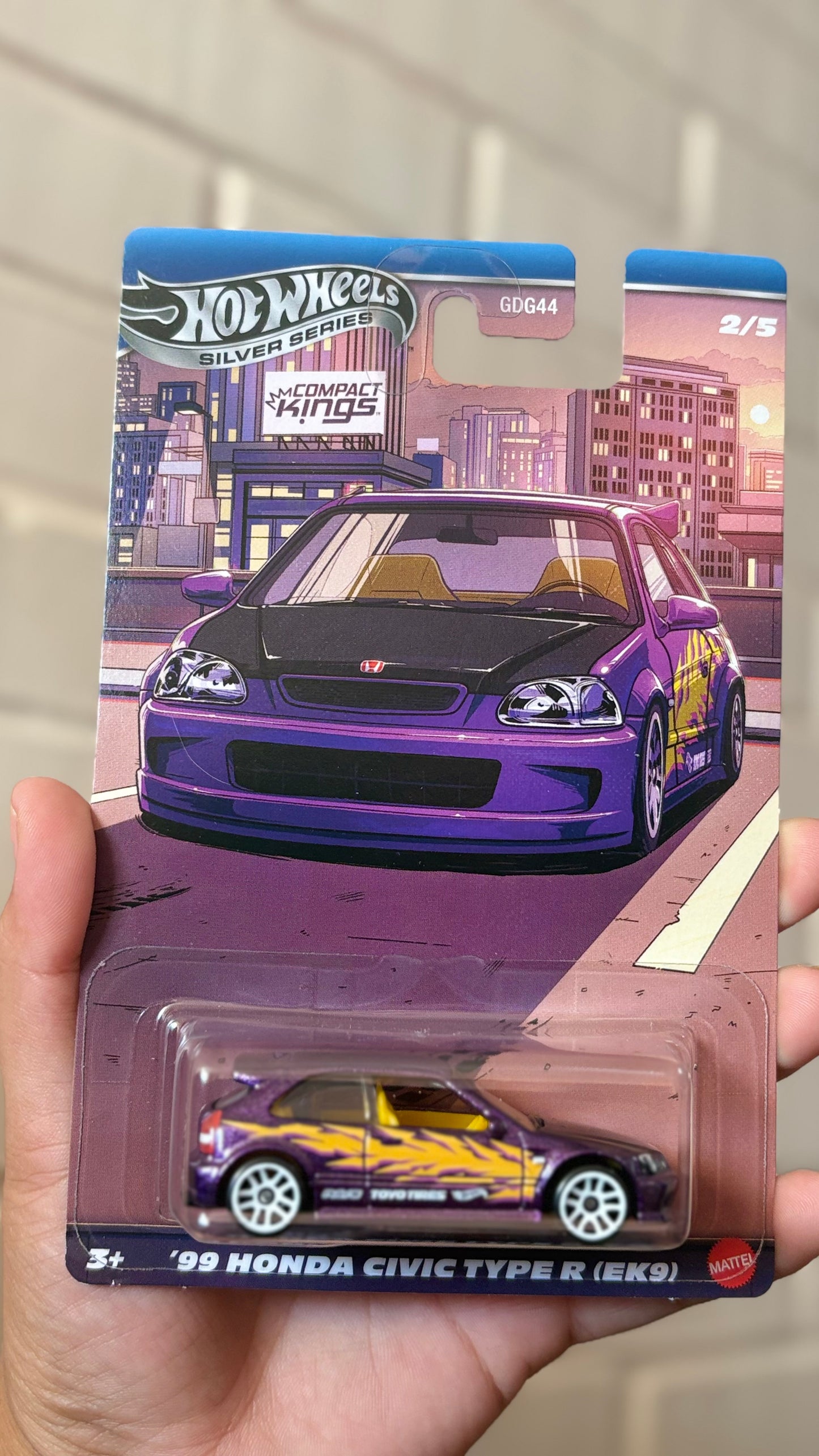 Hotwheels Silver Series Compact Kings