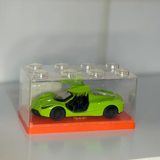Carro Deportivo Miniatura de Colección con Puertas Abatibles – Auto Escala 1:43 para Exhibición