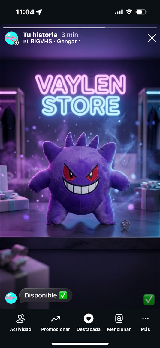 Peluche Gengar