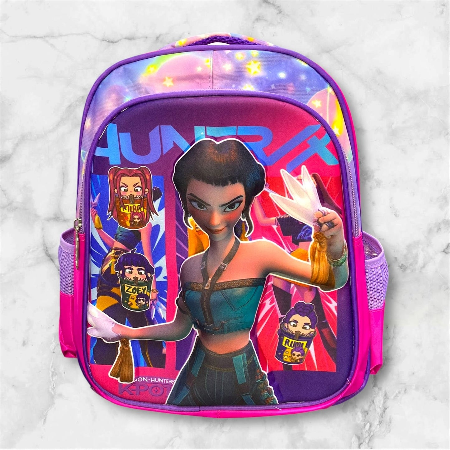 Mochila Escolar Las Guerreras del K- pop