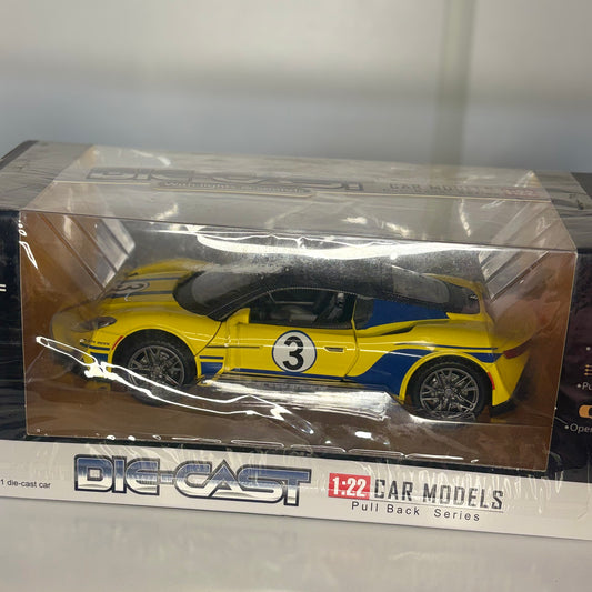 Auto Maserati Deportivo a Escala 1:22 Die-Cast con Luces y Sonido| Carro de Colección Pull Back