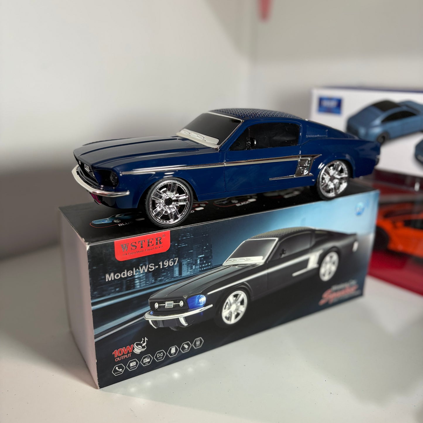 Parlante Bluetooth Auto Mustang WS-1967