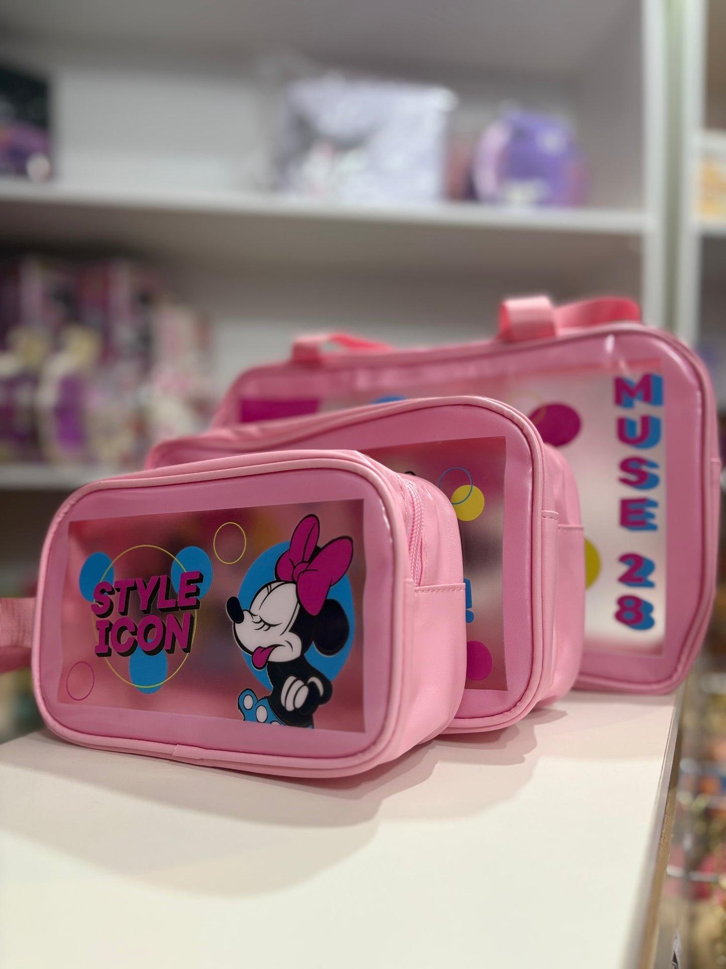 Tripack de Cosmetiqueros Minne Mouse
