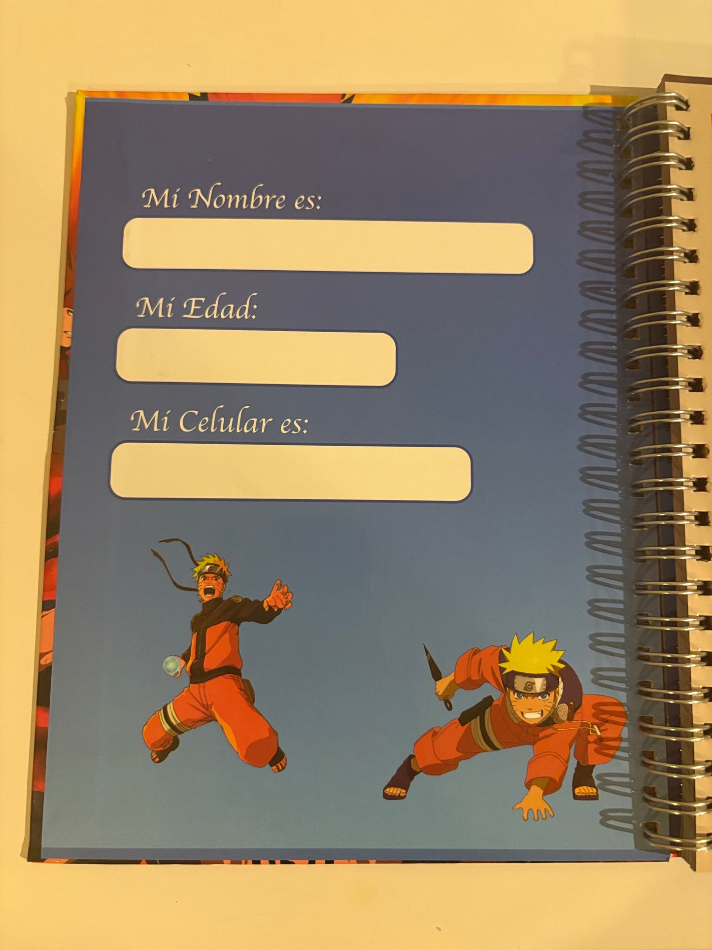 Agenda Naruto