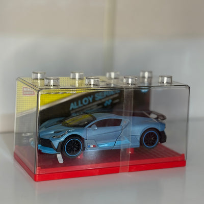 Auto Deportivo Bugatti Divo, Die-Cast Escala 1:32 – Supercar de Colección con Caja Display, con luz y sonido.