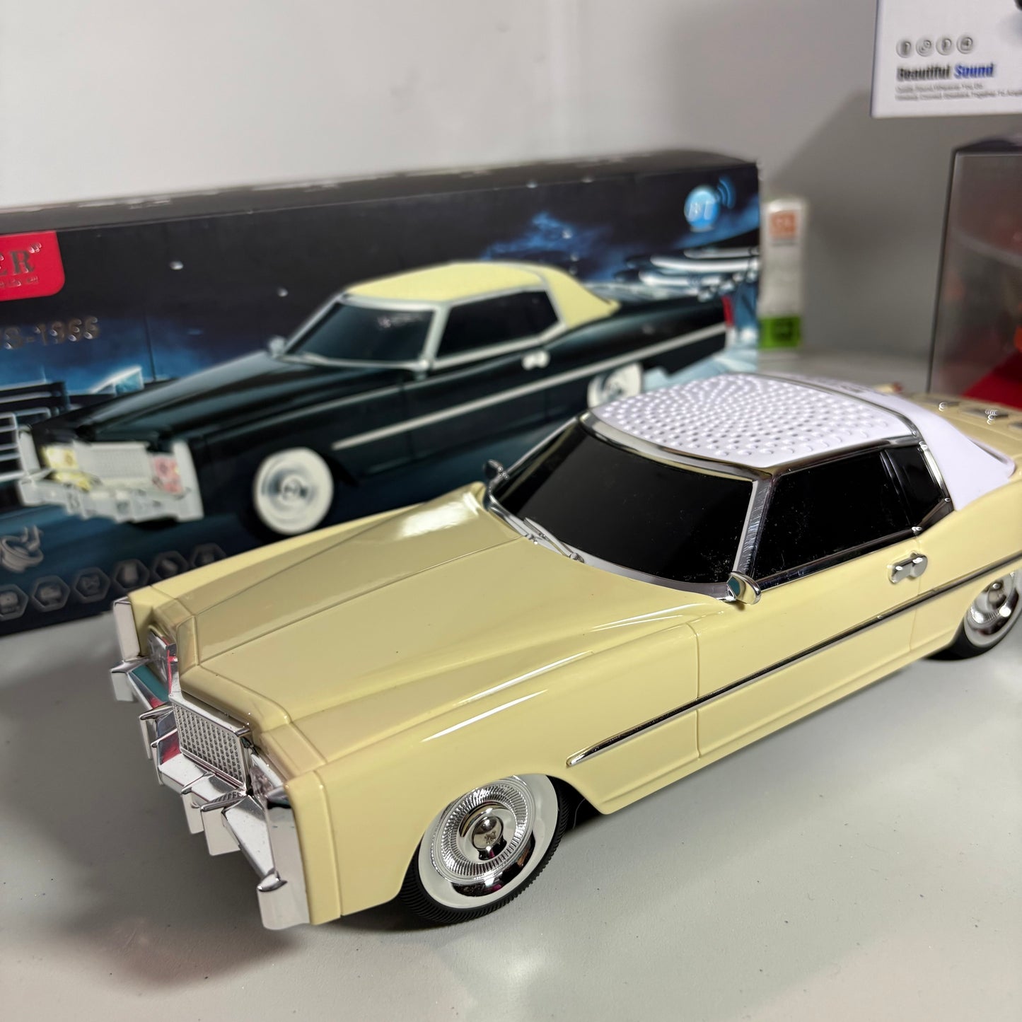 Parlante Bluetooth Auto Clásico Cadillac WS-1966