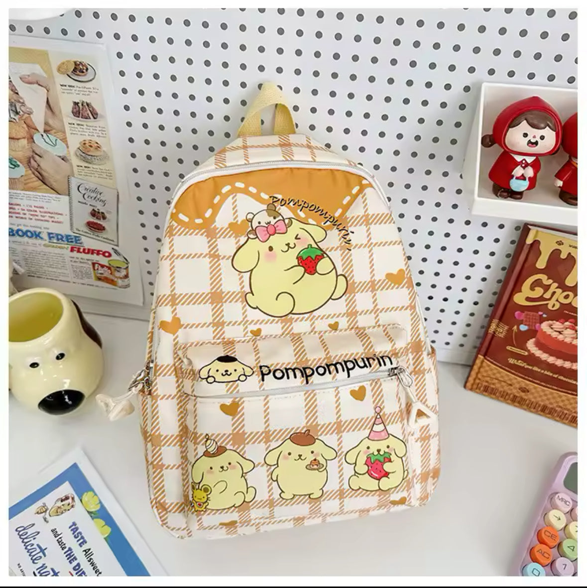 Mochila Pompompurin Sanrio