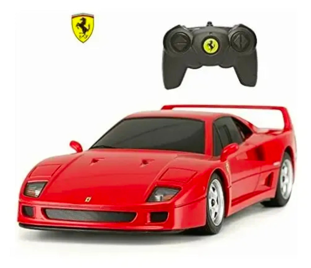 Auto a Control Remoto Ferrari F40 Rojo – Coche RC Deportivo con Control Inalámbrico.