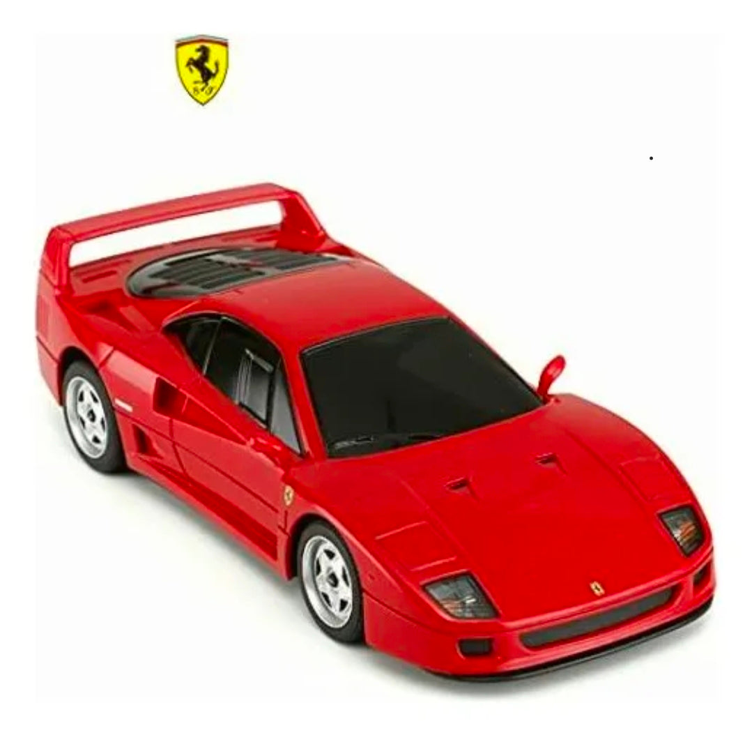 Auto a Control Remoto Ferrari F40 Rojo – Coche RC Deportivo con Control Inalámbrico.