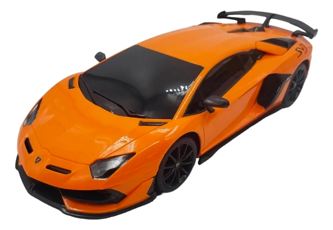 Auto a Control Remoto Lamborghini Aventador SVJ Rastar Naranja – Coche RC Deportivo con Control Inalámbrico