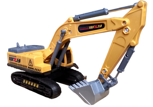Excavadora de Juguete con Oruga – Máquina de Construcción Realista para Niños