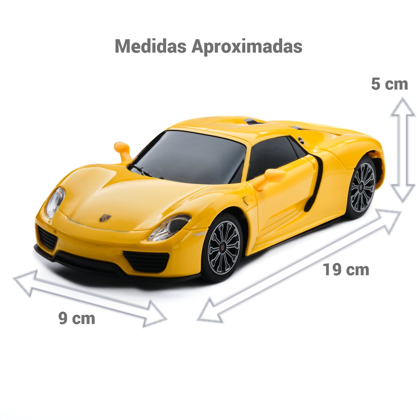 Auto a Control Remoto Porsche 918 Spyder Rastar – Carro RC Deportivo 1:14 con Control Incluido