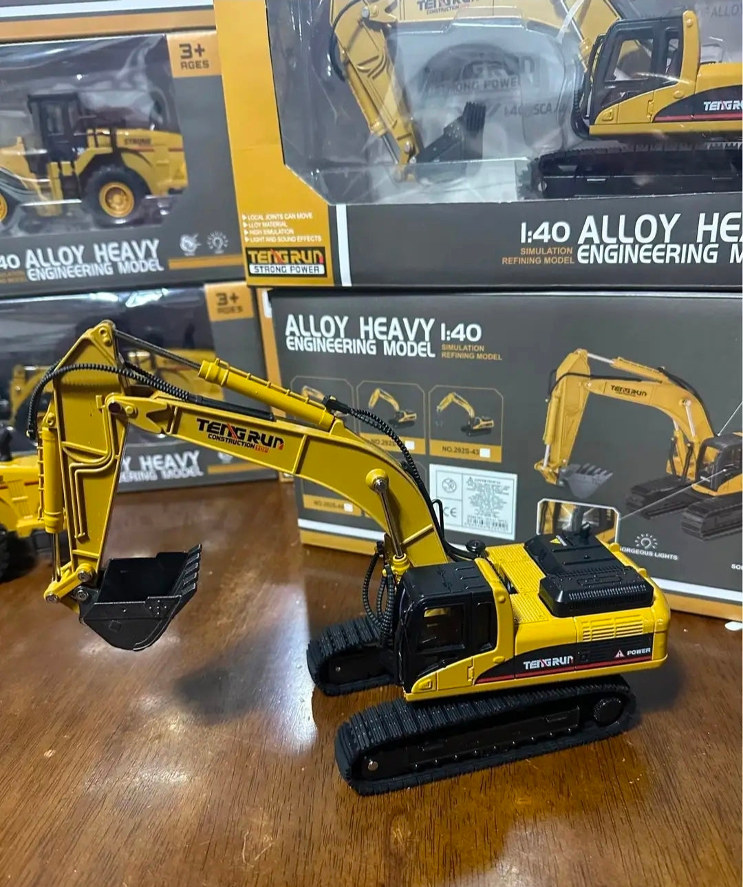 Excavadora de Construcción a Escala 1:40